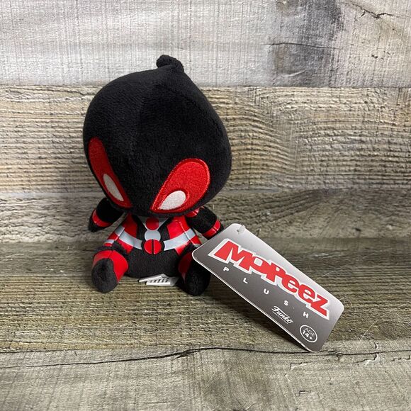 Funko Marvel Mopeez Inverse Deadpool Black Red Plush Small Doll Figure - Picture 1 of 8